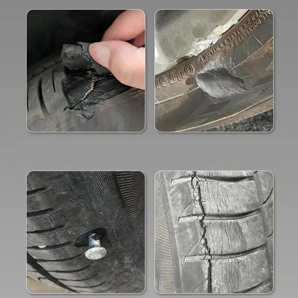 Car Tire Repair Adhesive Strong Glues Heat Resistant Waterproof Auto Instant Liquid Tyre Glue Vehicle Accessories