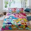 Go! Princess PreCure Anime-Themed Bedding Set Duvet Cover Bed Set Quilt Cover Pillowcase Comforter King Queen Size Boys Adult