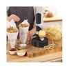 Pelapatate Elettrico Automatico Rotante Pelapatate per Mele Pelapatate per Patate Taglierina Automatica per Frutta e Verdura Strumento per Sbucciare da Cucina 1 Pezzo - Nero