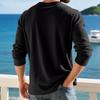 Men  Retro  Loose  Leisure  Long Sleeves  Upper Garment