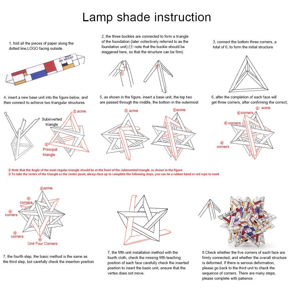 Outdoor Star Camping Light Shade Waterproof Atmosphere Lampshade Wear-Resistant Decorative Lampshade Lighting Accessories