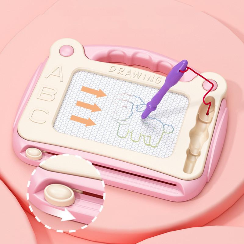 Kids Childrens Toys Mini Magnetic Drawing Board Color Graffiti Board Water Painting Mat Portable Erasable Writing Pad Early Learning Educational