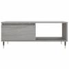  Coffee Table, Grey Sonoma Oak 90x50x36.5 Cm, Wood-based
