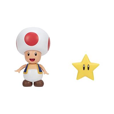 Sanei Boeki Super Mario Figure Collection Plus Toad with Super Star FCP-005