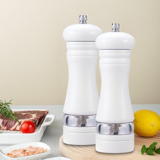 6 Inch Pepper Grinder Adjustable Coarseness Portable Manual Pepper Shaker Spice Grinding Bottle Kitchen Gadget