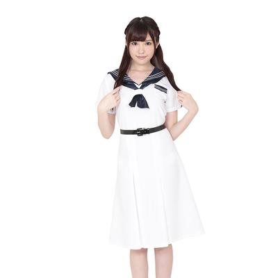 Be With School Uniform Type Kobano Mitsuba Azalea Sailor Uniform White M Size Cosplay Costume Women's