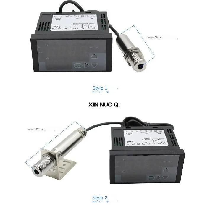 Industrial Non-contact Online Infrared Thermodetector Probe High Temperature Infrared Temperature Sensor Transmitter 4-20ma