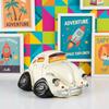 Vintage Beetle Statue Retro Car Home Decor Classic Money Piggy Bank Collectible Figurines Decoration Gift for Kids and Lovers