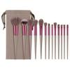 13-teiliges Make-up-Pinsel-Set für Lidschatten, Foundation, Damen-Kosmetikpinsel, Lidschatten, Rouge, Schönheit, weiche Make-up-Werkzeugtasche