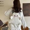 Versatile Japanese Cartoon School Backpack with Adjustable Shoulder Straps
