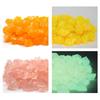 300pcs Mini Luminous Stones 14mm Glowing in Dark Garden Pebbles Ornament for Aquarium Colorful Artificial Stone Ornament
