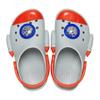 Children's Crocs simple and lightweight breathable children's slippers in phantom grey