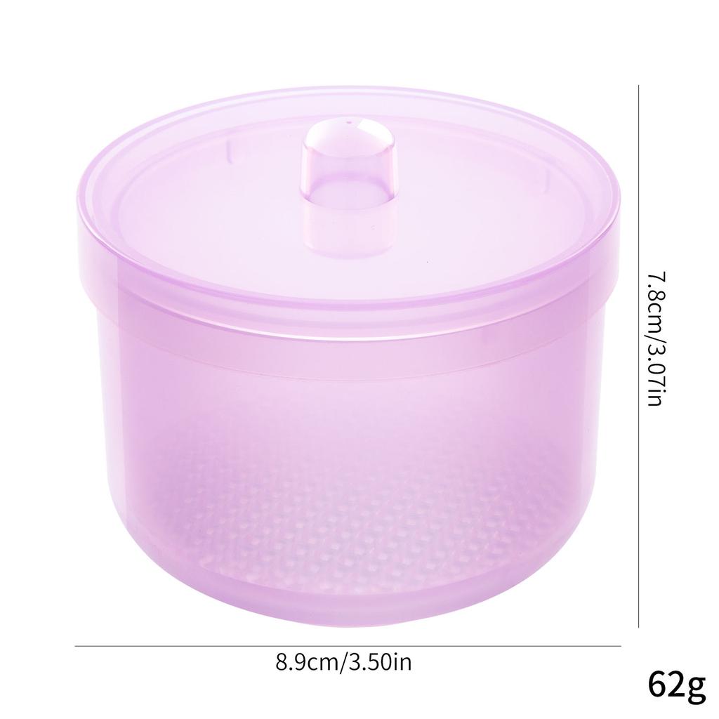 Nail Drill Bits Disinfection Box Double Layer Filtration Cleaning Box Manicure Storage Case Nail BrushCleaningContainer Nail Box