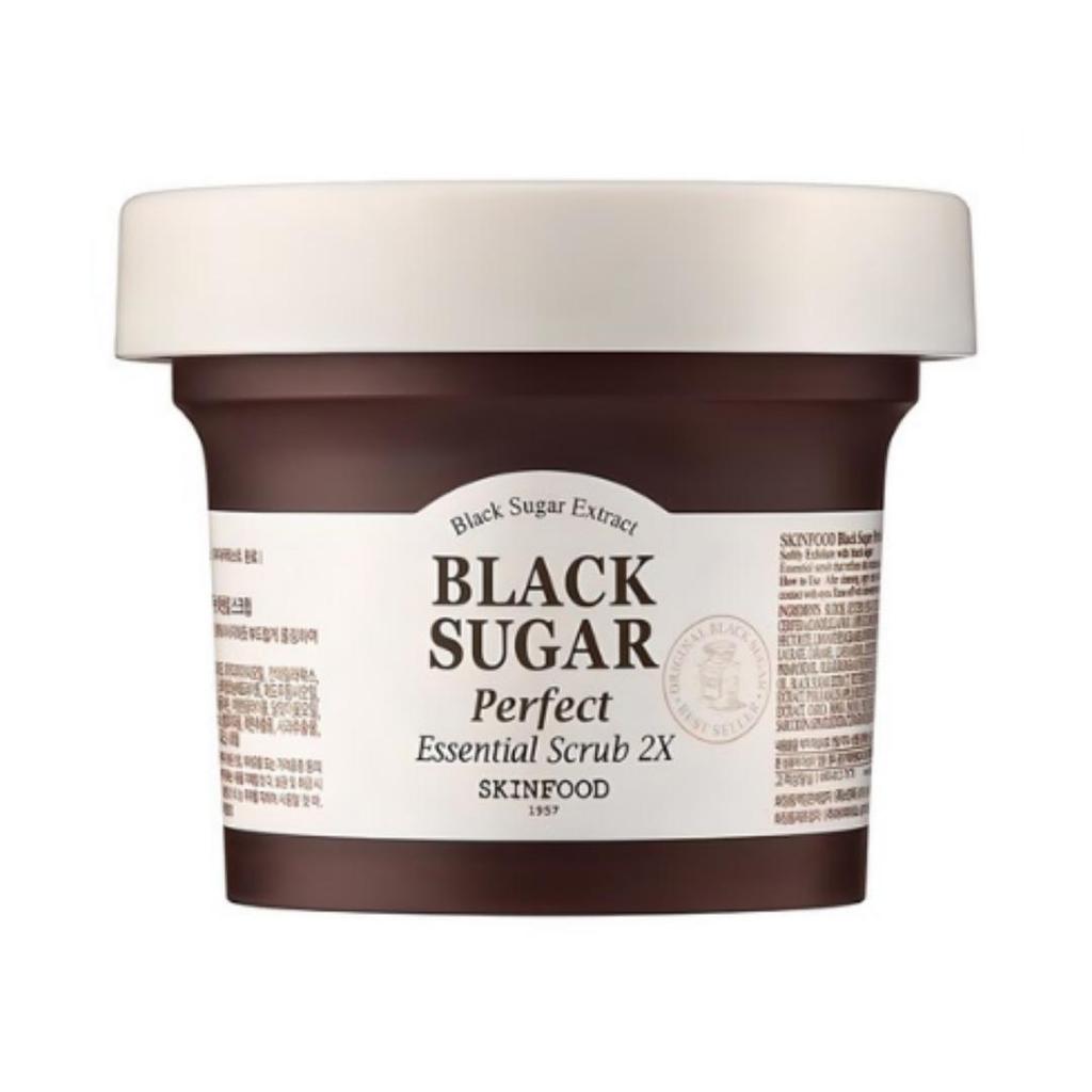 Skinfood Black Sugar Perfect Essential Scrub 2X — 210 G (1 Piece)
