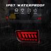 LED Rear Bumper Light DRL For Toyota Prado 120 FJ120 LC120 J12 4Runner 2003 2004 2005 2006 2007 2008 2009 Brake Turn Signal Lamp