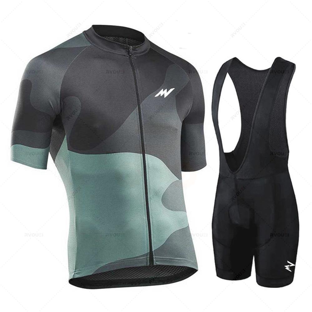 

Morvelo-Cycling Jersey Set for Men, Short Sleeve, Mountain Bicycle Clothing, MTB Maillot, Bib Pants, 19D Pad, Team, 2024 XS