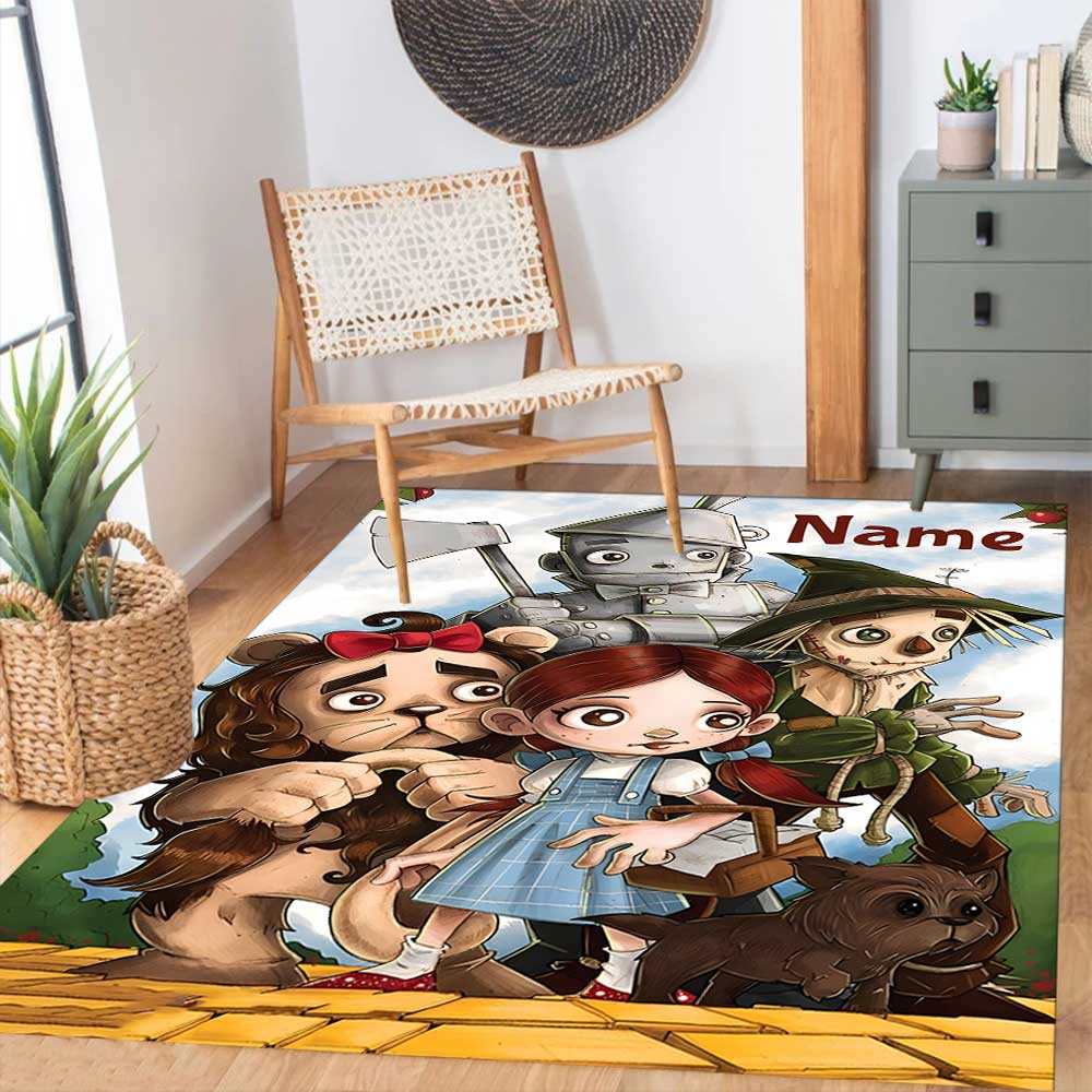 Warner Bros. Films (2) Customize your name rug, office chair cushion, home bedroom living room gift.