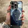 Warship Fighter Aircraft Carrier Soft Phone Case For iPhone 15 16 17 Air 14 Pro Max 16E Plus 13 12 Mini Plating Anti-Fall Fundas