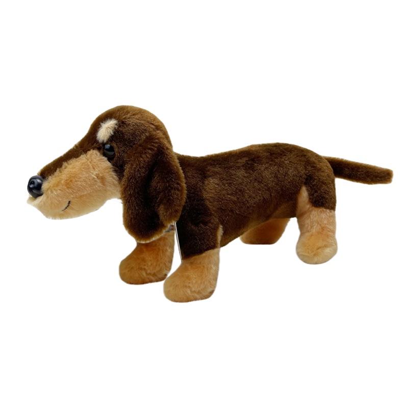 Cute And Cuddly Shorthair Dachshund Plush Toy Available In 3 Colors!" Characters)