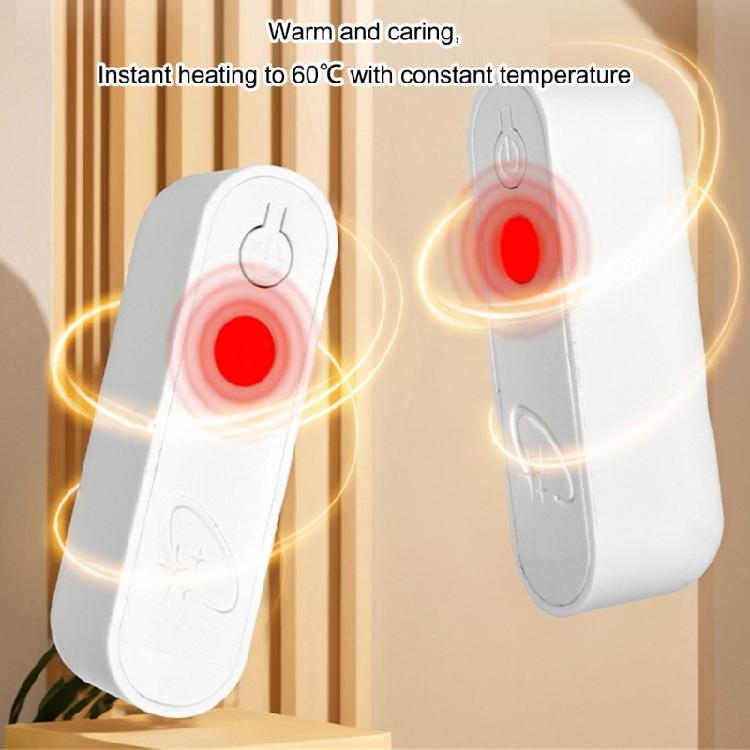 Hand Warmer Split Magnetic Charging Design 3 Temperature Modes Carbon Fiber Heating For Winter Comfort