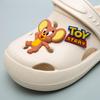 Children's Baotou Slippers Indoor Soft Sole Non-slip Cave Shoes Summer Middle and Older Children's Beach Shoes Men's and Women's Cool Slippers