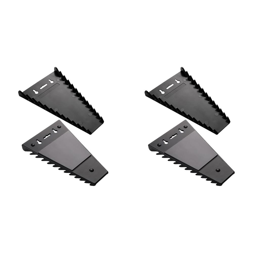 1/2Pcs Wrench Organizer Plastic Spanner Holder Tools Tray Wrench Storage Rack Magnetic Spanner Storage Tool Garage Wrenches Tray