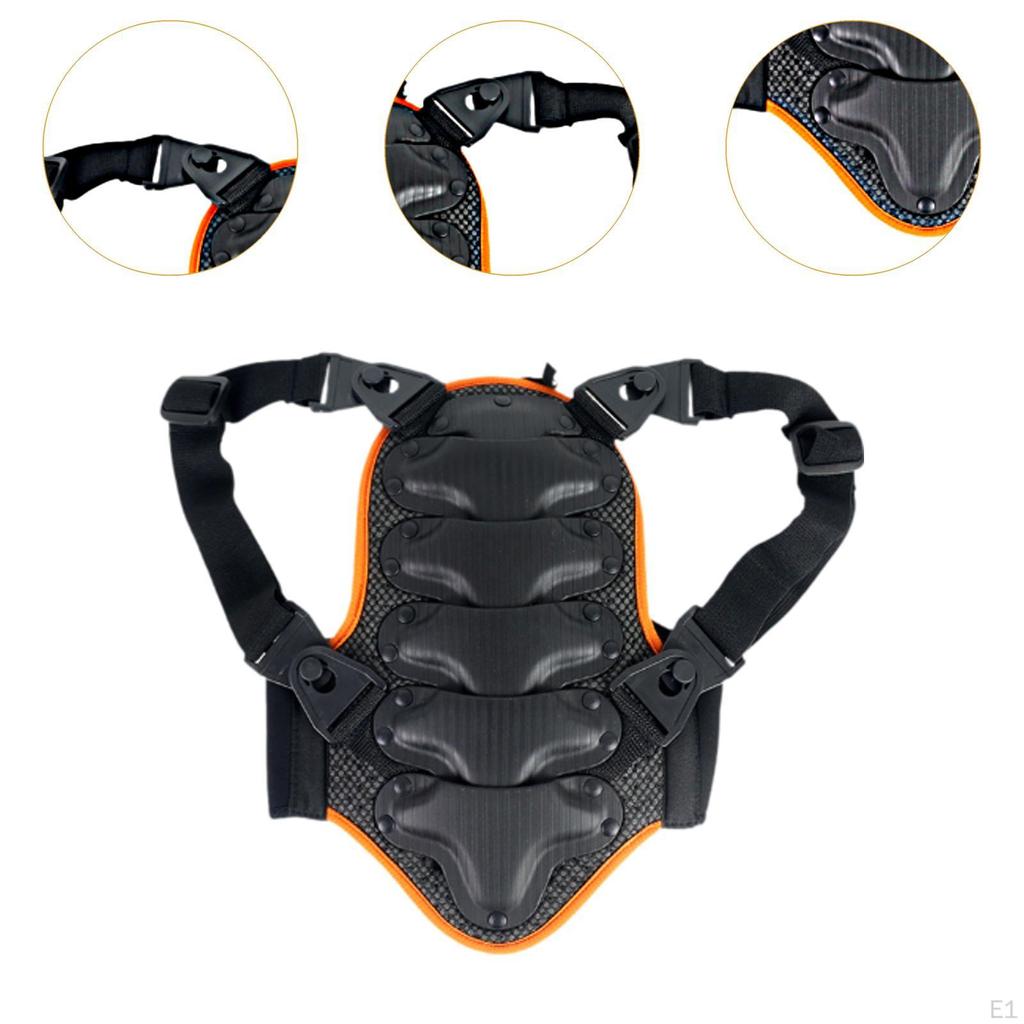 Kinder Dirt Bike Schutzweste Hard PP Außenseite für Off Road Rennen