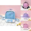 Premium Quality 6 Colors Clear Ita Bag Transparent Itabag Pin Display Backpack For Kids