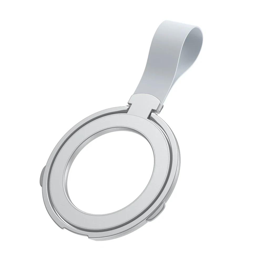 Magnetic Silicone Phone Holder Grip Finger Loop Strap 360 Rotation Phone Ring Holder for IPhone 15 14 13 12 Pro/Max/Plus