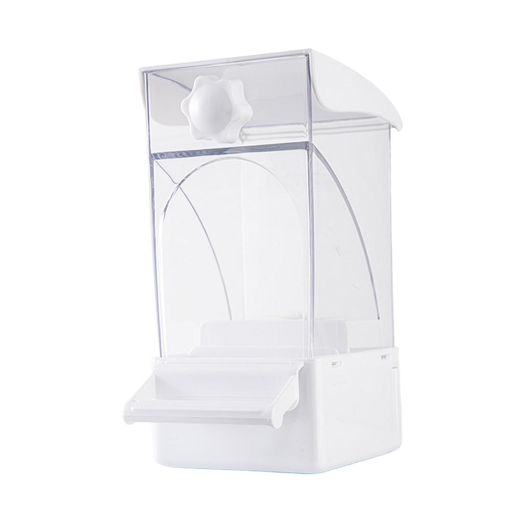 Bird Cage Feeder Reusable Food Dispenser Food Container Parrot Feeder for Budgies Cockatoo Parakeets Cockatiel Parrotlets
