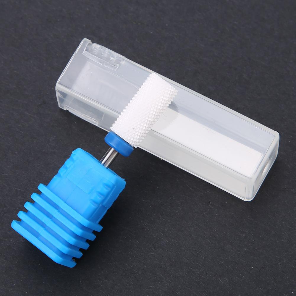5 Type of Ceramic Cylinder Shape Grinding Head Nail Drill Bit for Manicure Drills Machine 05#