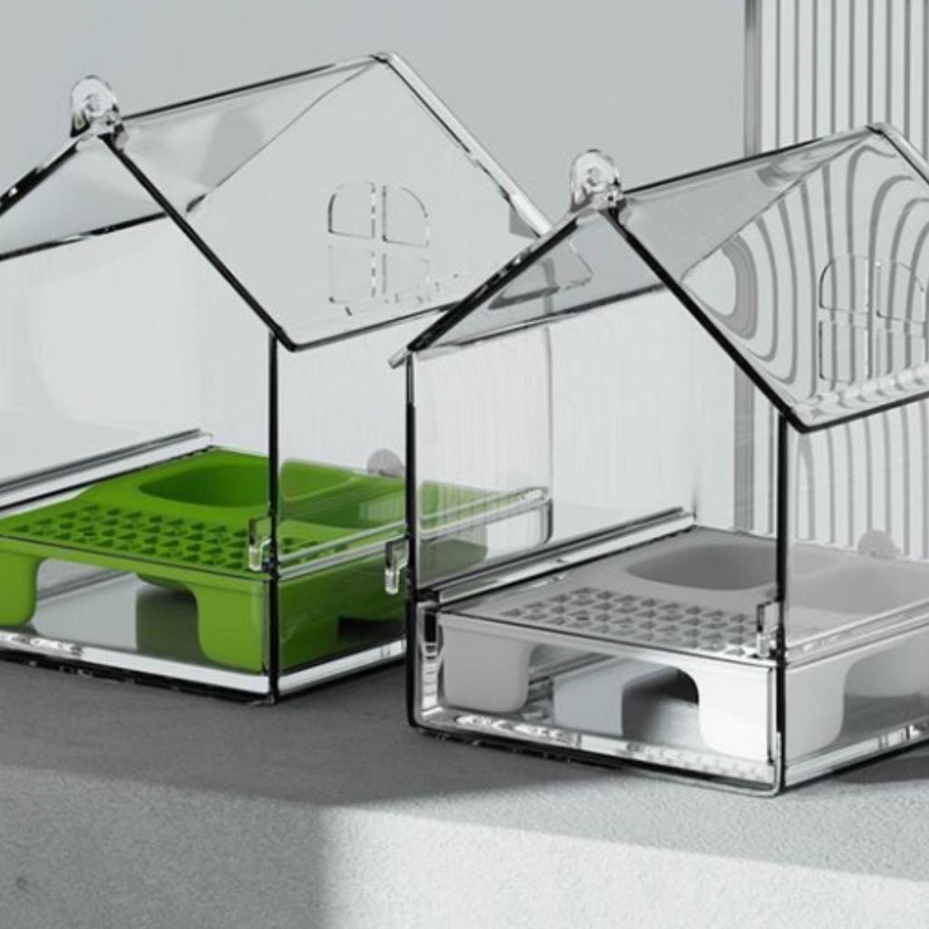 Mehrzweck-Terrariumhaus Multifunktionale Eidechsen-Badewanne Schildkröten-Futterbox Leichte Kaltblüter-Haustier-Wasserschale Hängend