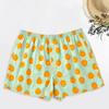 Men Elastic Waistband Thin Men Panties Coconut Tree Print Loose Shorts Briefs Breathable