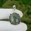 925 Sterling Silver Natural Polychrome Jasper Daughter Wedding Pendant Jewelry
