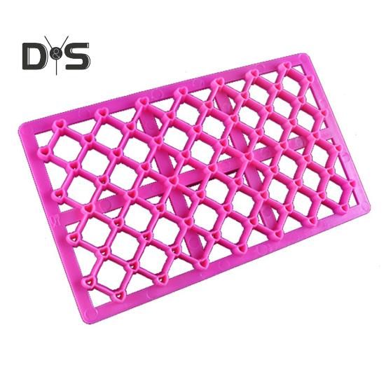 DIY Fondant Mold Brick Pattern Useful Heat Resistant Quick Release Embossing Mold