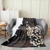 Popcorn Pattern Series Printed Blanket for Sofa Bed Travel Camping Living Room Office Conditioning Blanket for All Seasons Gifts