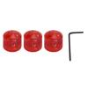 3Pcs Electric Guitar Knob String Potentiometer Controller Instrument Accessory Set Kit