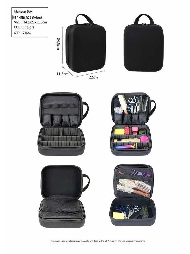 Oxford Cloth Hairdressing Tool Bag - Large Capacity, Portable Handbag for Beauty Professionals