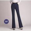 Women's Plus Size High Waist Micro-Flared Work Pants