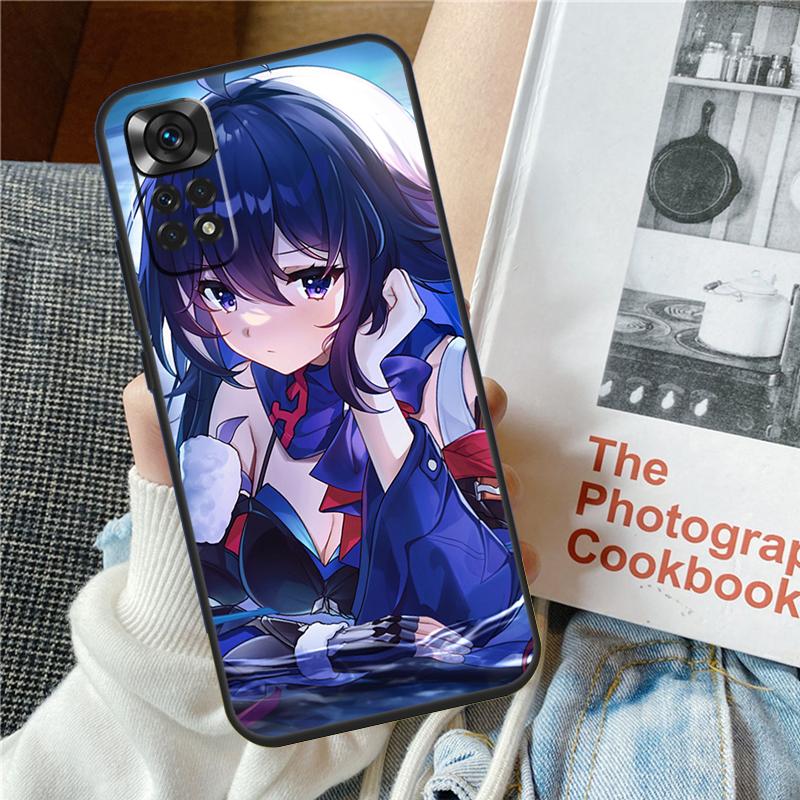 Honkai Star Rail Seele Case For Xiaomi Redmi Note 11 8 9 10 12 Pro 12S 11S 10S 9S Redmi 12 9C 10C 12C 13C Cover