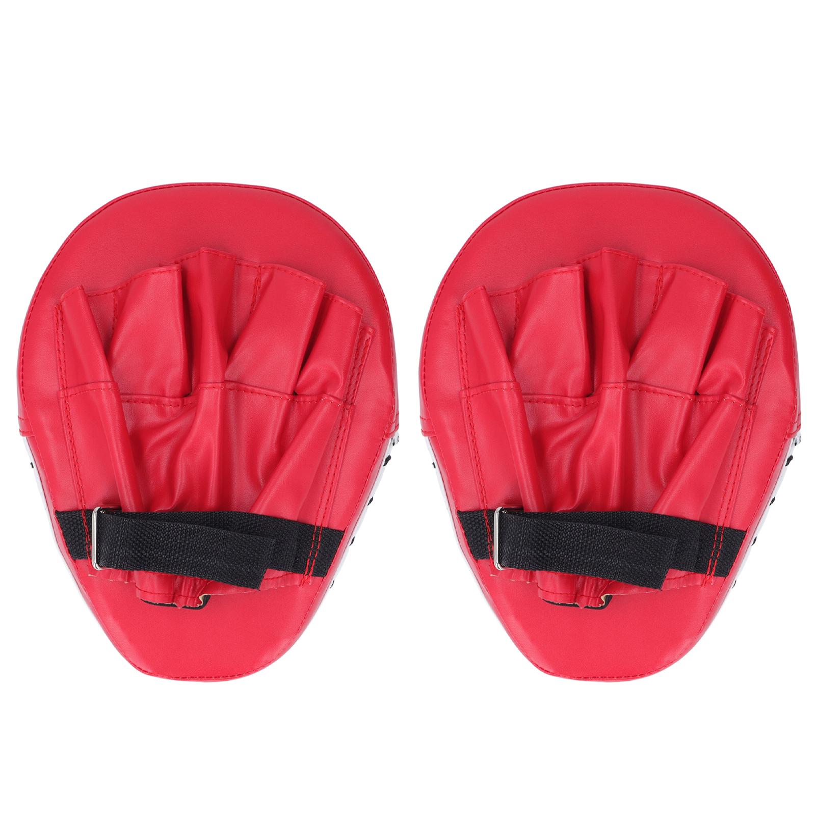 Boxing Punching Mitts 45 High Density Arc Punching Target Hand Pads Light Weight Boxing Finger Target for Boxing Taekwondo