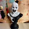 Art The Halloween Clown Figure Horror Clown Indoor Garden Statue Resin Terrifier