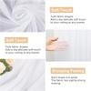 Draping Material 75cm X 6M Wedding Tulle Arch White Pink Elegant Draping Fabric Backdrop Sheer Drapes Fabric Birthday Party