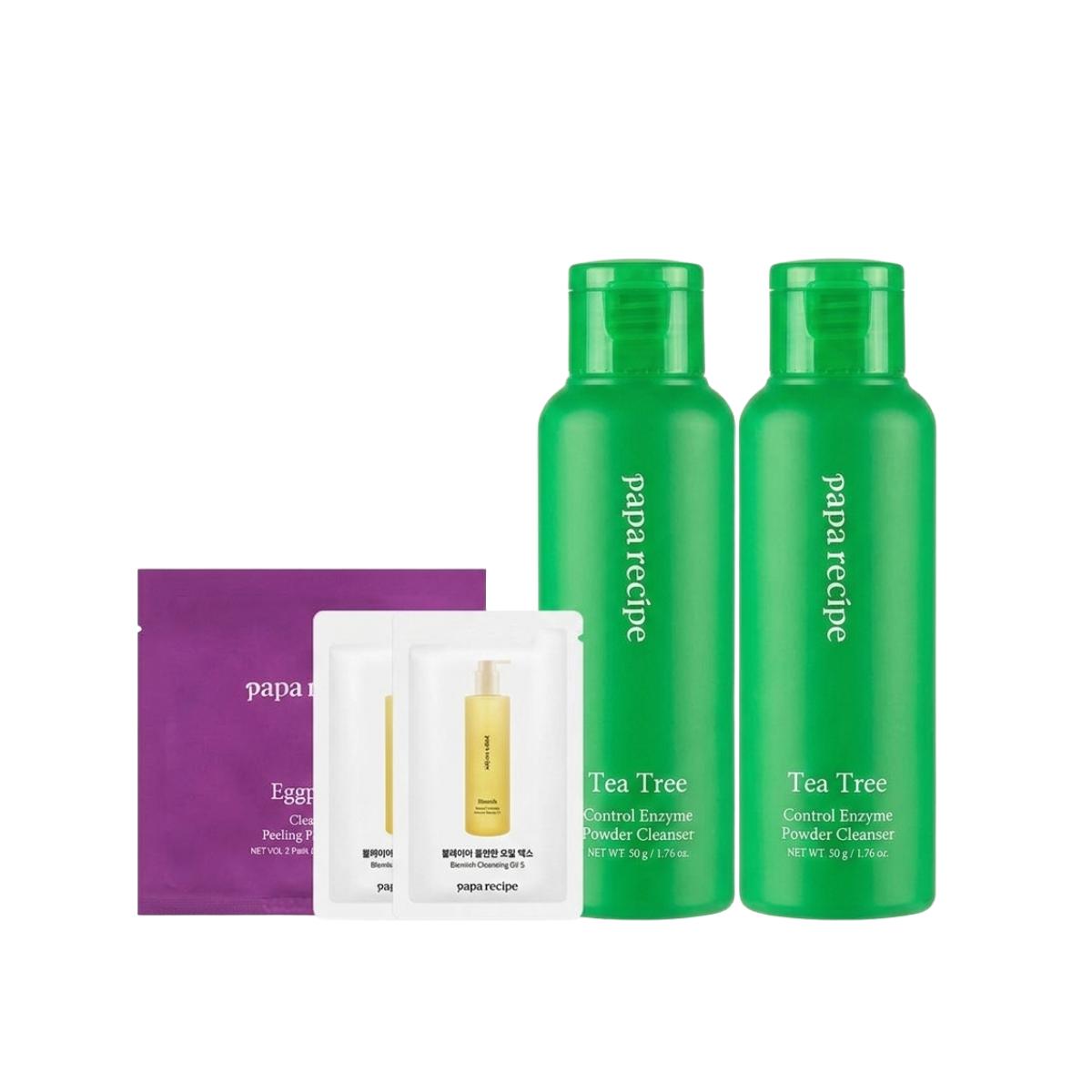

[Double Set] Papa Recipe Tea Tree Control Enzyme Powder Cleanser 50g x 2ea