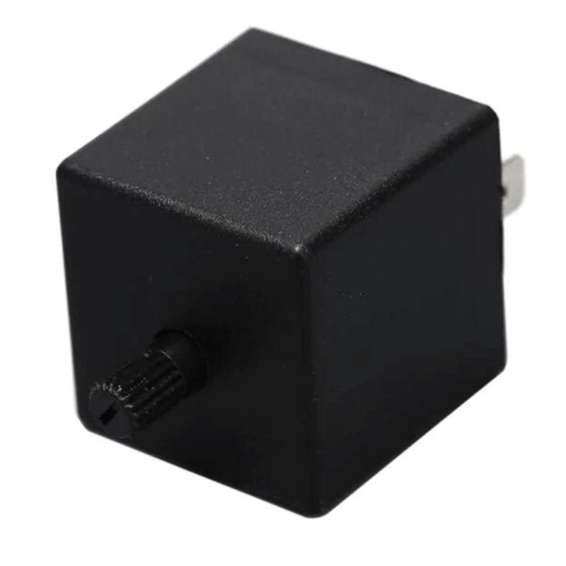 1 PCS Universal 12V 3 Pin CF14 Motorcycle LED Flasher Blinker Relay Black Automobile Turn Signal Light Relay Motorcycle Switch