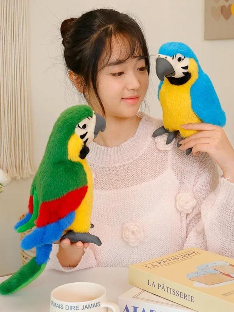 Simulation Owl Plush Toys Soft Stuffed Lifelike Pelicans Doll Pretty Desktop Pigeon Pets Funny Children Props Birthday Gift