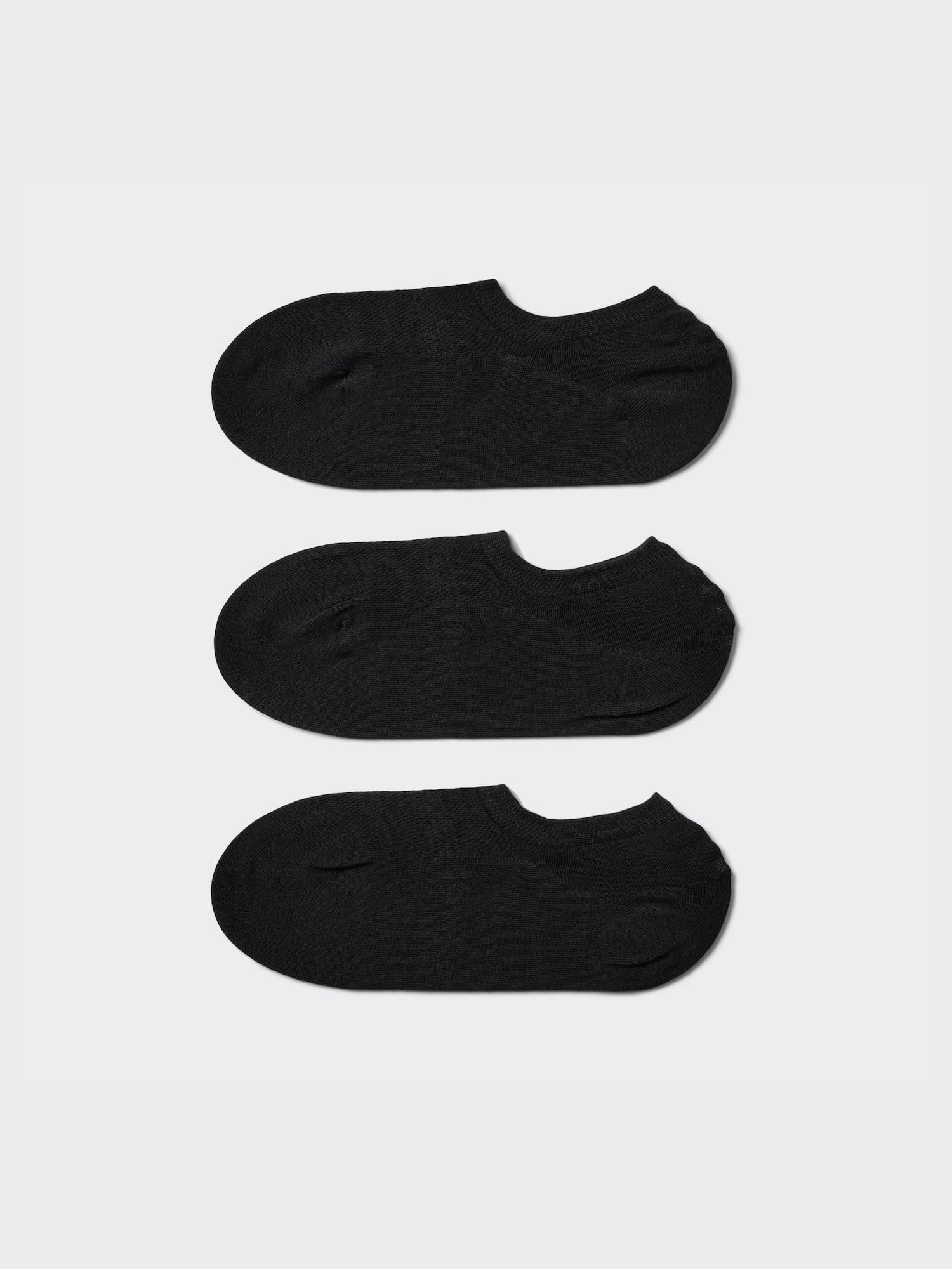 

UNIQLO ЯПОНИЯ Очень короткие носки, 3 пары, сетка 09 BLACK/2426