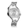 Pre-owned Y2K Irregular Alloy Quartz Watch - Retro Fashion Twisted Design.
