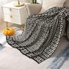Nordic Style Knitted Wool Sofa & Bed Blanket – Cozy, Simple Design for Living Room or Air Conditioning Use