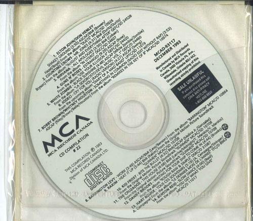 CD РАЗЛИЧНЫЕ Mca Records Канада CD-сборник MCAD93117 MCA CANADA 1993 Канада Рок Б/У